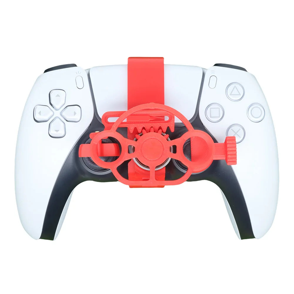 Clip-On Racing Wheel for PS5 & PS5 Slim Controller – Enhanced Grip & Immersive Feel