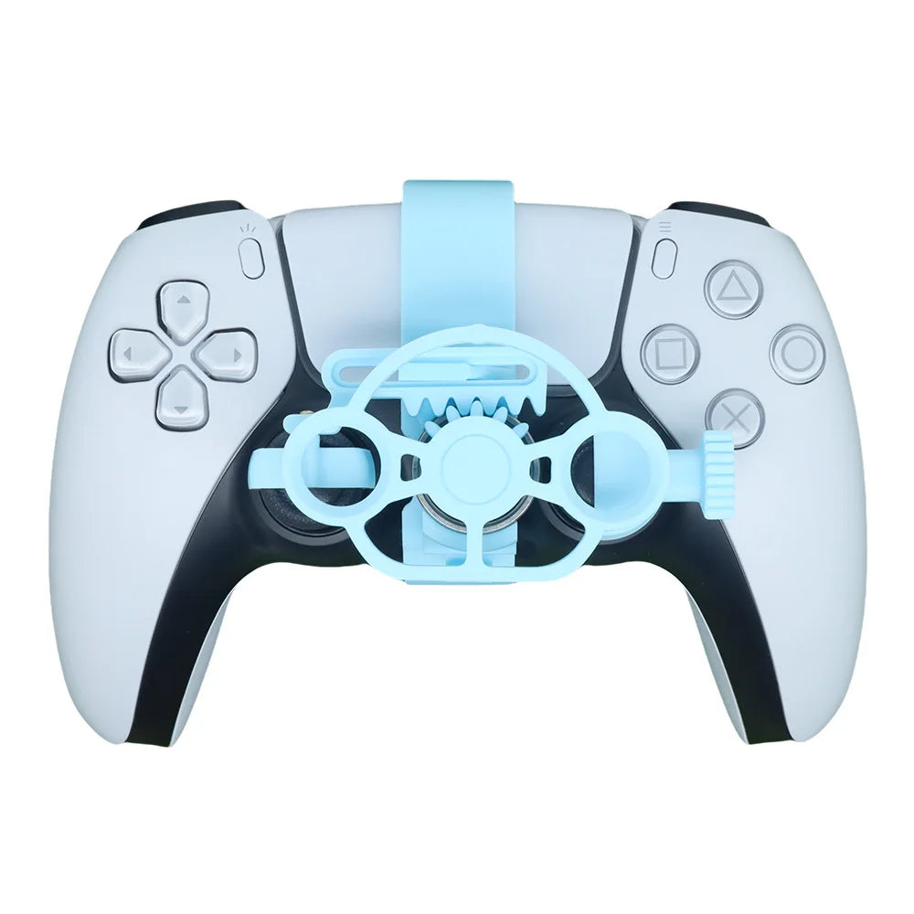 Clip-On Racing Wheel for PS5 & PS5 Slim Controller – Enhanced Grip & Immersive Feel