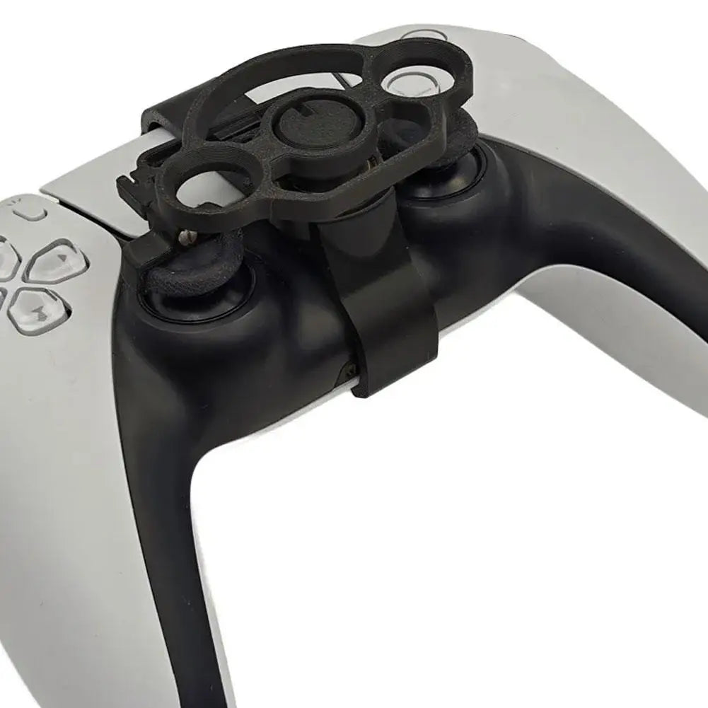 Clip-On Steering Wheel for PS5 Controller – Lightweight Racing Add-On