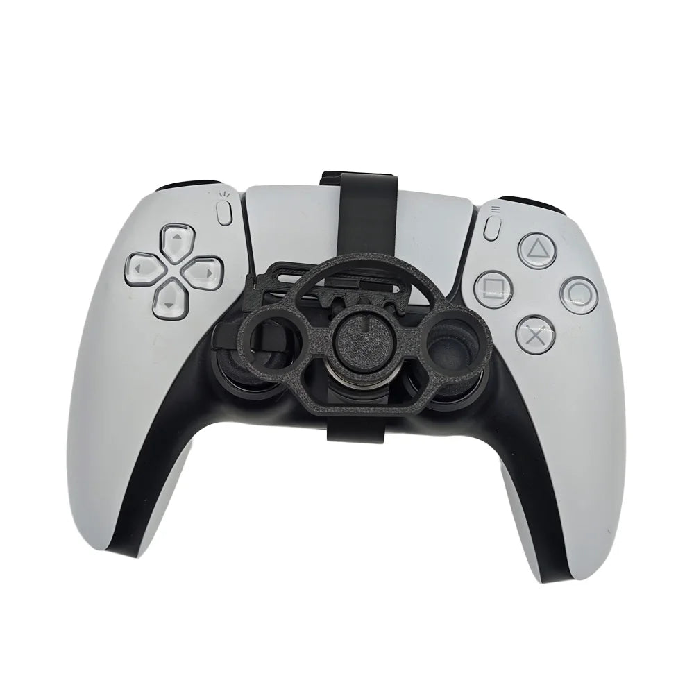 Clip-On Racing Wheel for PS5 & PS5 Slim Controller – Enhanced Grip & Immersive Feel