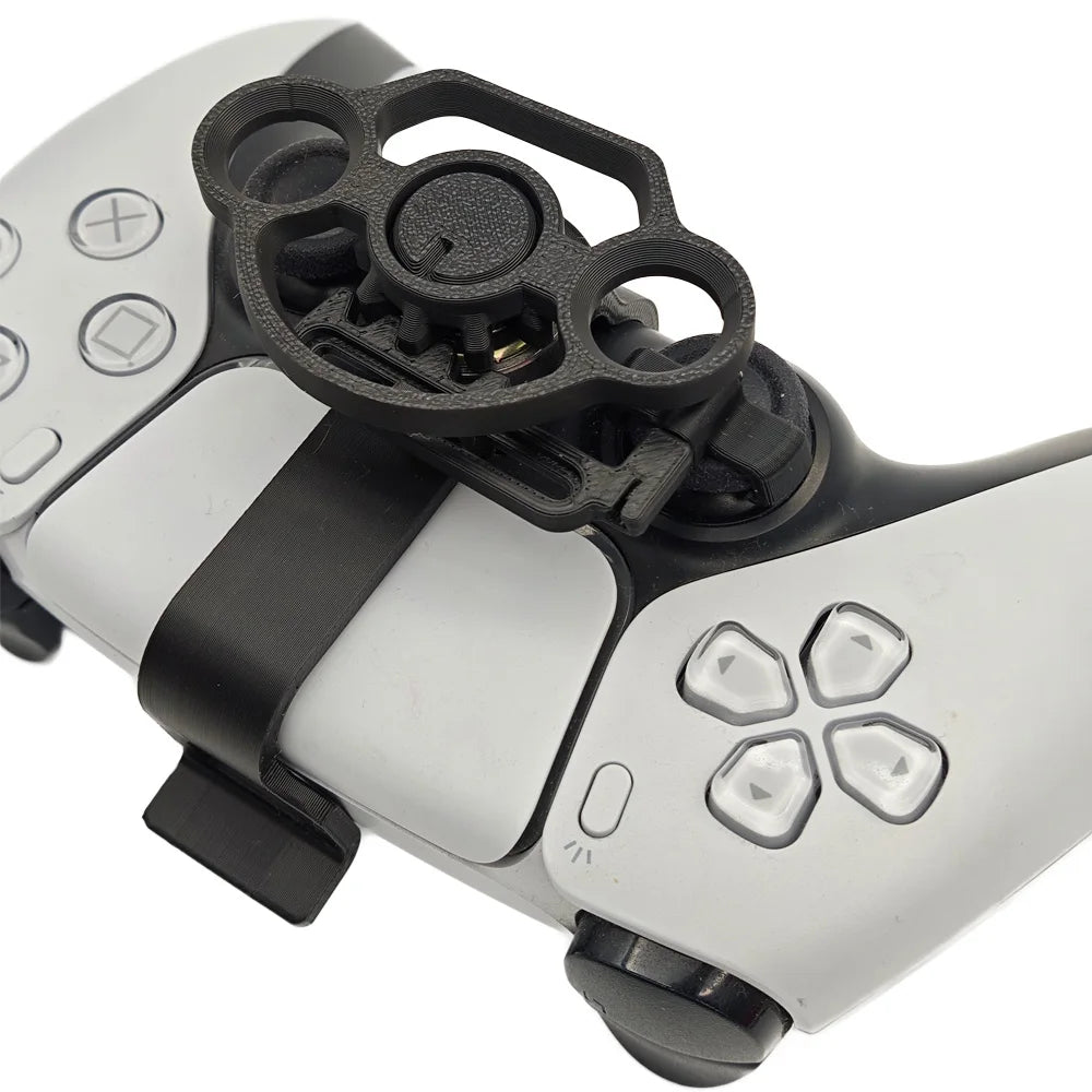 Clip-On Racing Wheel for PS5 & PS5 Slim Controller – Enhanced Grip & Immersive Feel